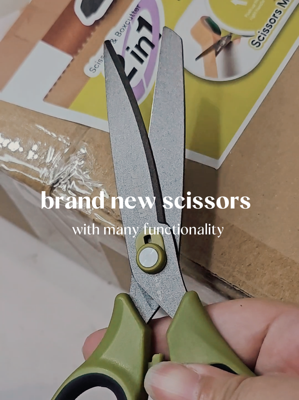 3M Scotch Unboxing Scissors Video 