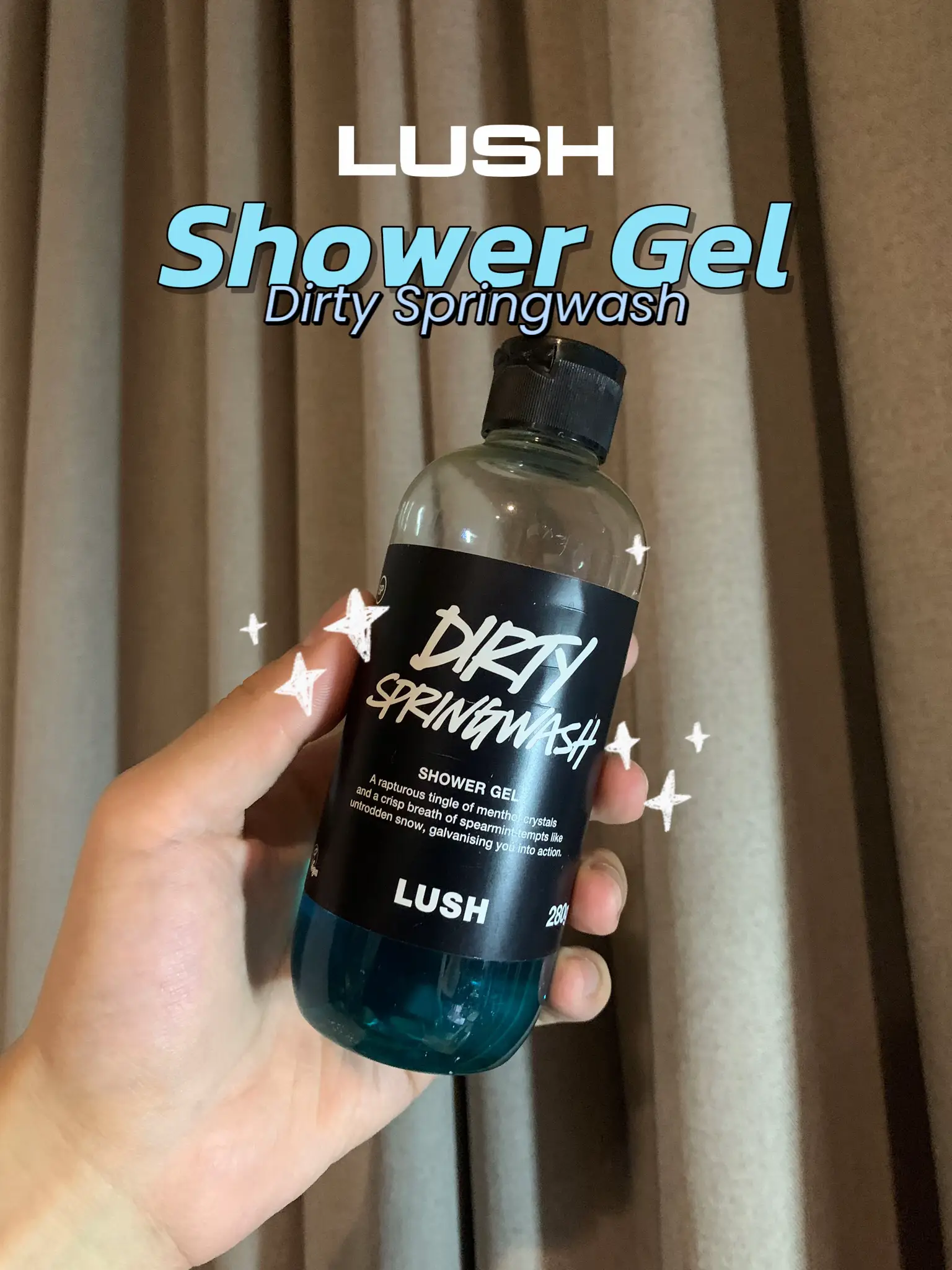 Lush Shower Gel Dirty Springwash 🏝 แกลเลอรีที่โพสต์โดย balen Lemon8