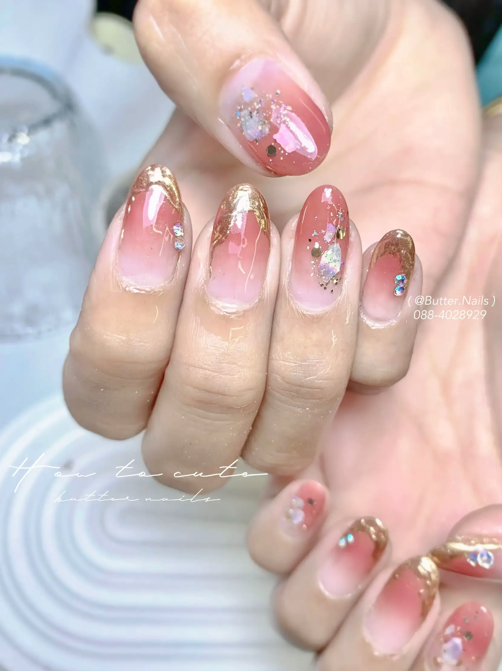 Chrome Hearts X Vivienne Westwood French Tip Nails 