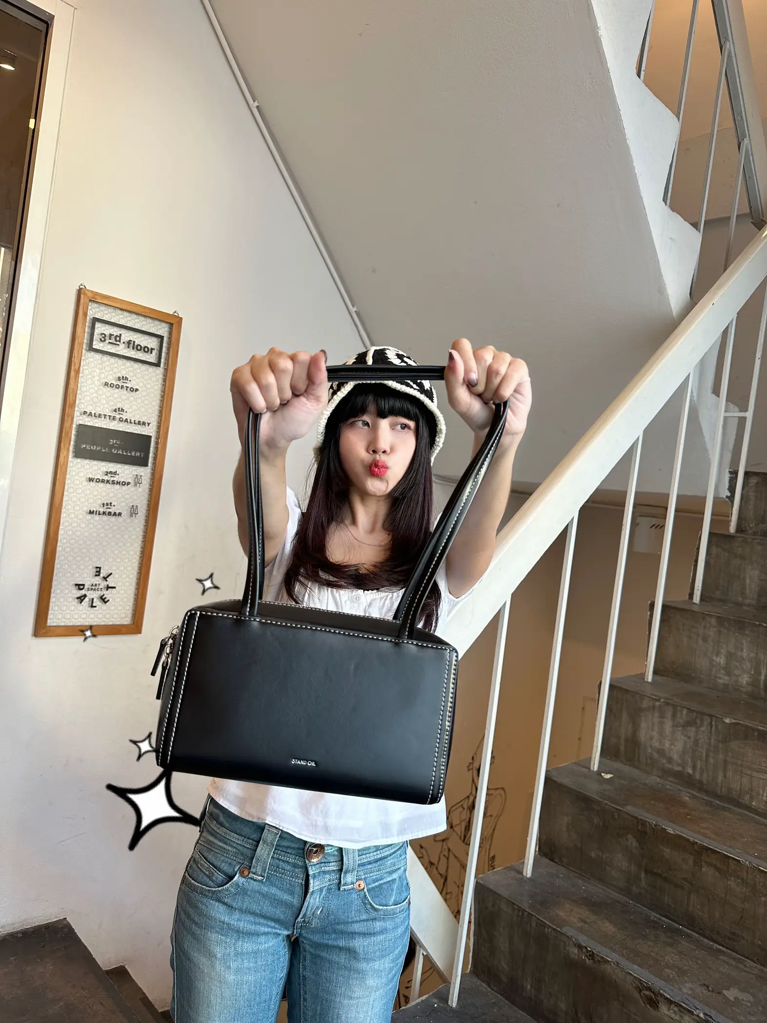 スタンドオイル（ポストバッグ） 🖤👜 | 𝑭𝒐𝒂𝒎ྀིが投稿した