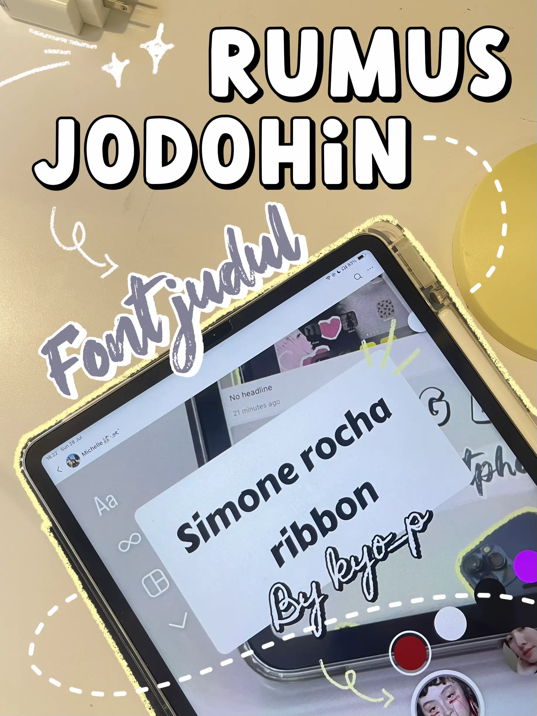 Font Pusing Contekan biar gak pusing milih font | Galeri diposting oleh Shifa | Lemon8
