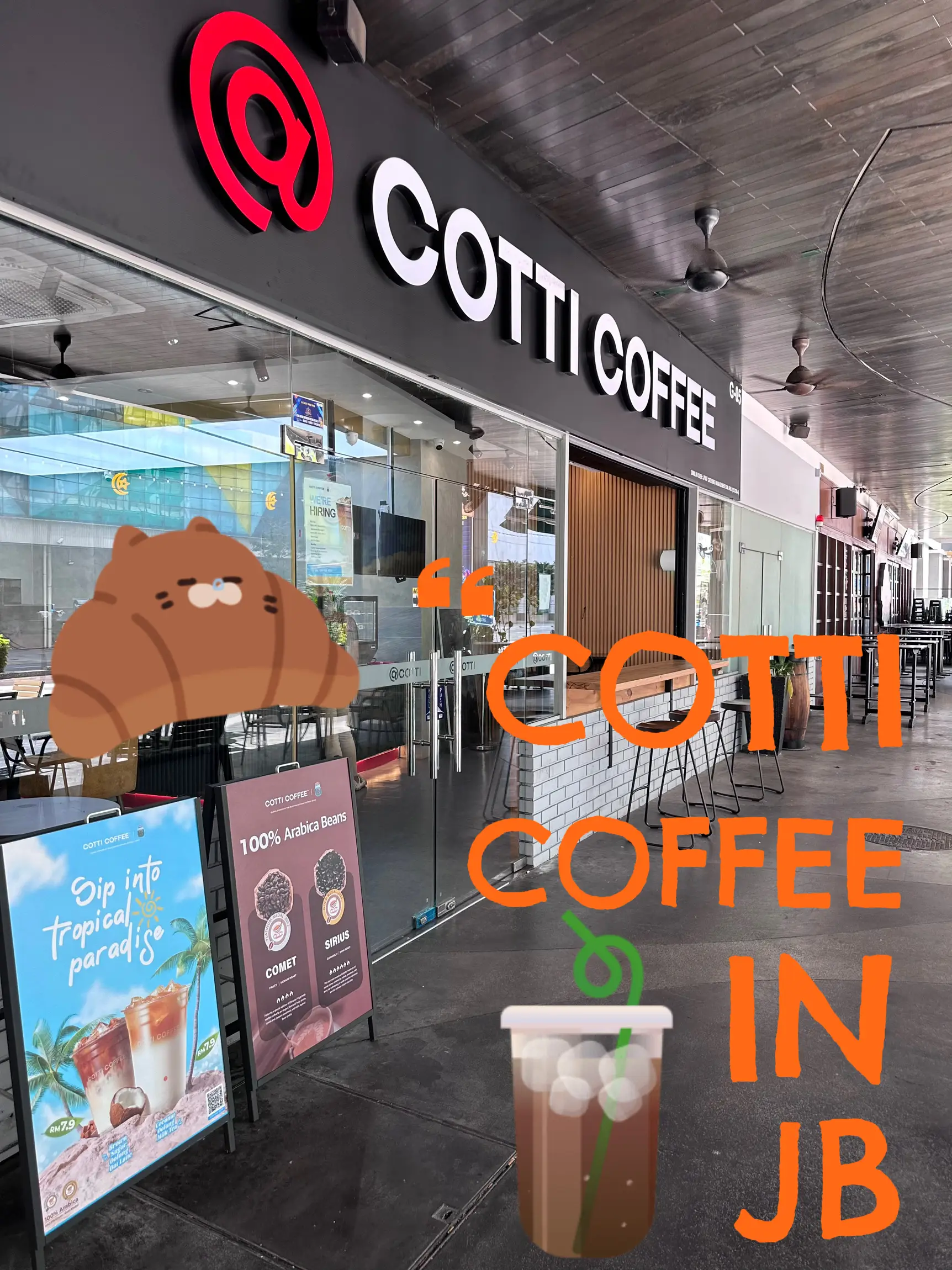 Cotti Coffee ☕️ in JB 🇲🇾 ‼️ 📍 and 💰 in post! Gallery posted by ᯓᡣ𐭩smy