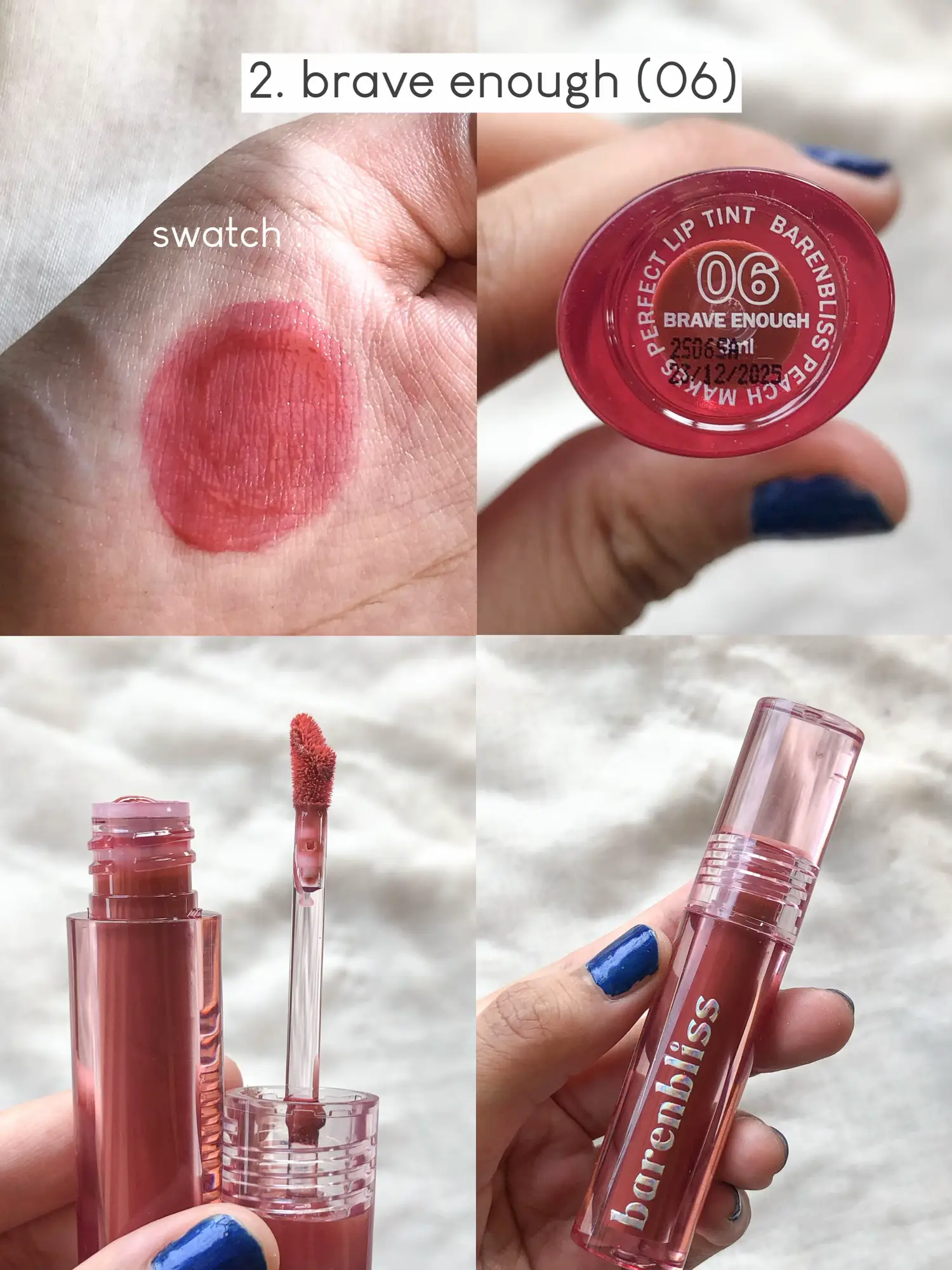 Rekomendasi Lip Tint Cool Tone Bare n Bliss | Gallery posted by Farah🥕 |  Lemon8