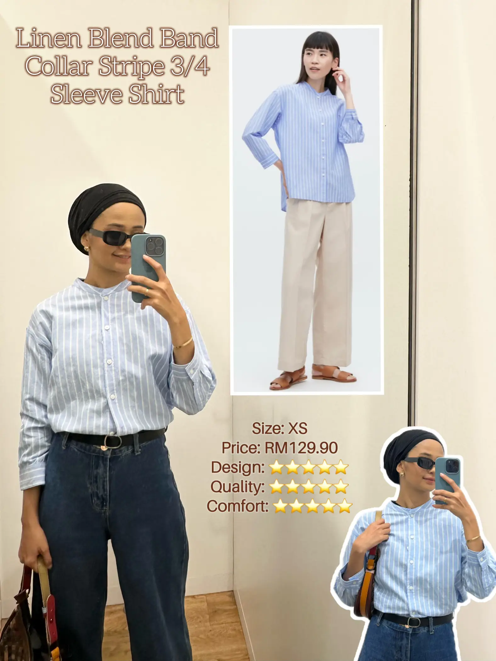 Modest Outfit You Could Find In UNIQLO, Galeri disiarkan oleh Farahinain