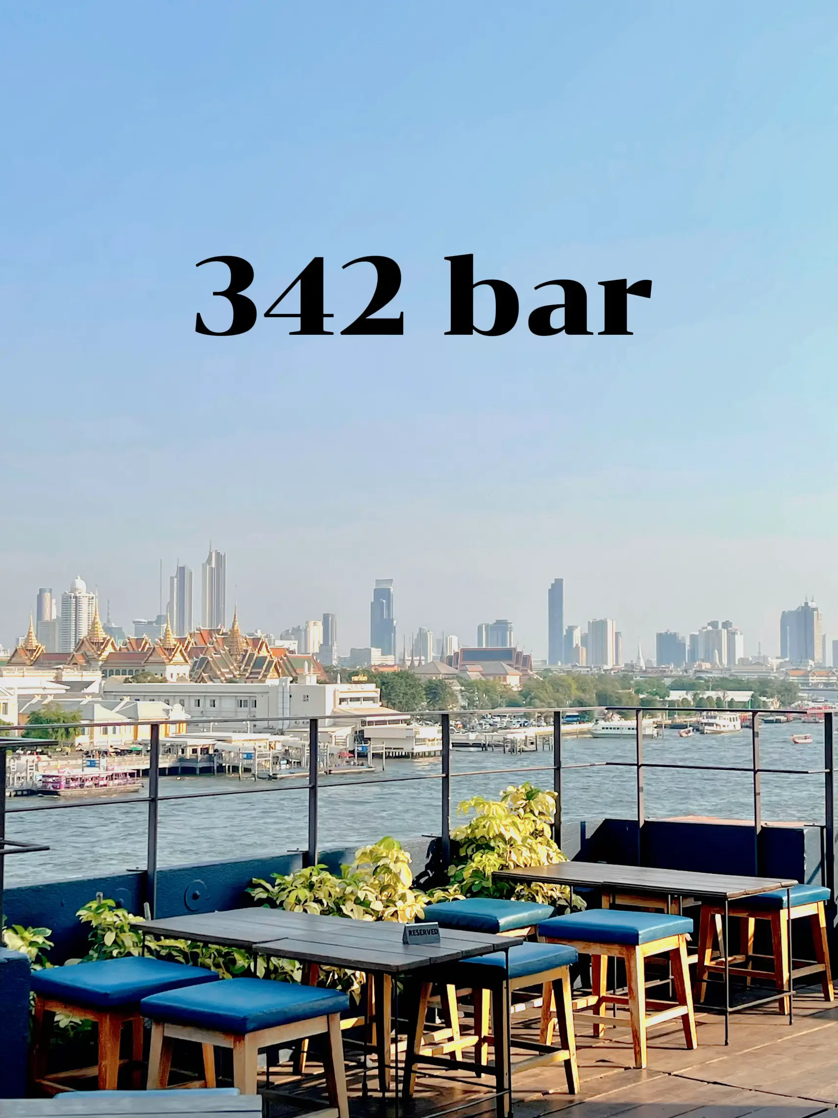 342bar | บาร์ลับ🍷 ย่านวังหลัง วิวแม่น้ำเจ้าพระยา🌊 | แกลเลอรีที่โพสต์โดย ...
