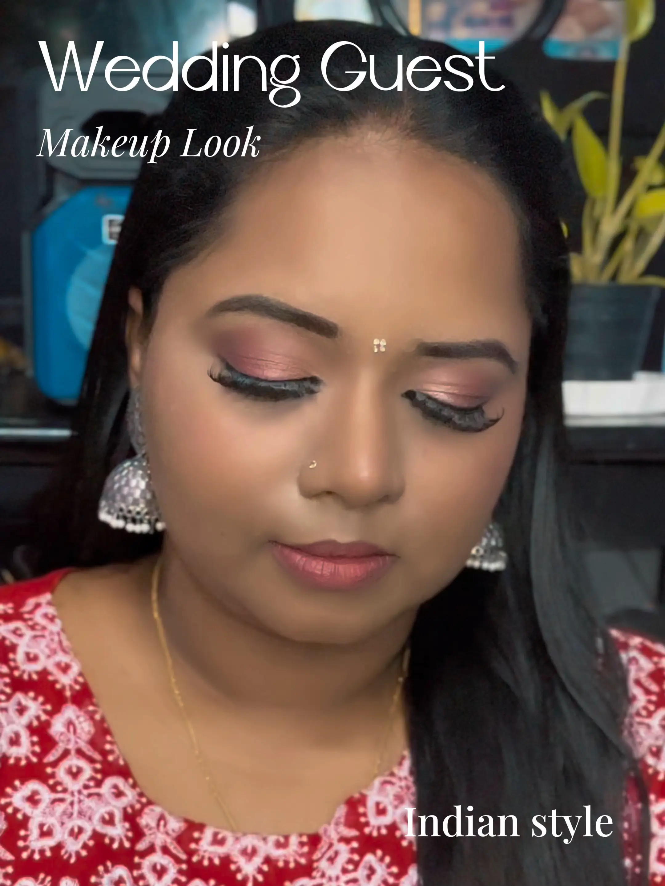 Indian Wedding Guest Makeup Look
