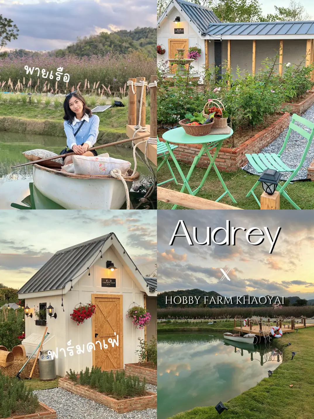 คาเฟ่เขาใหญ่ล่าสุด ! Audrey hobby farm แกลเลอรีที่โพสต์โดย 💘 JANECHN