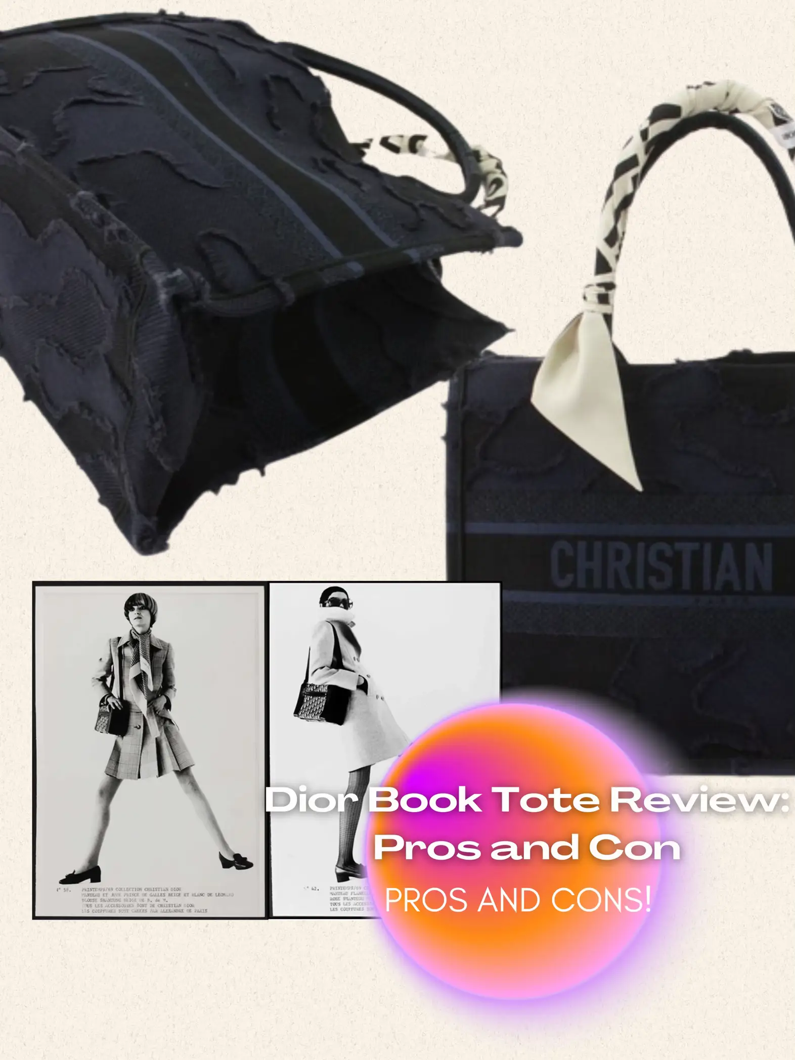 Dior Book Tote Review: Pros and Cons, Gallery posted by Natasshanjani
