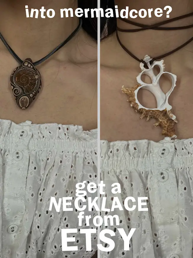 Mermaidcore Necklaces On  + Where To Buy