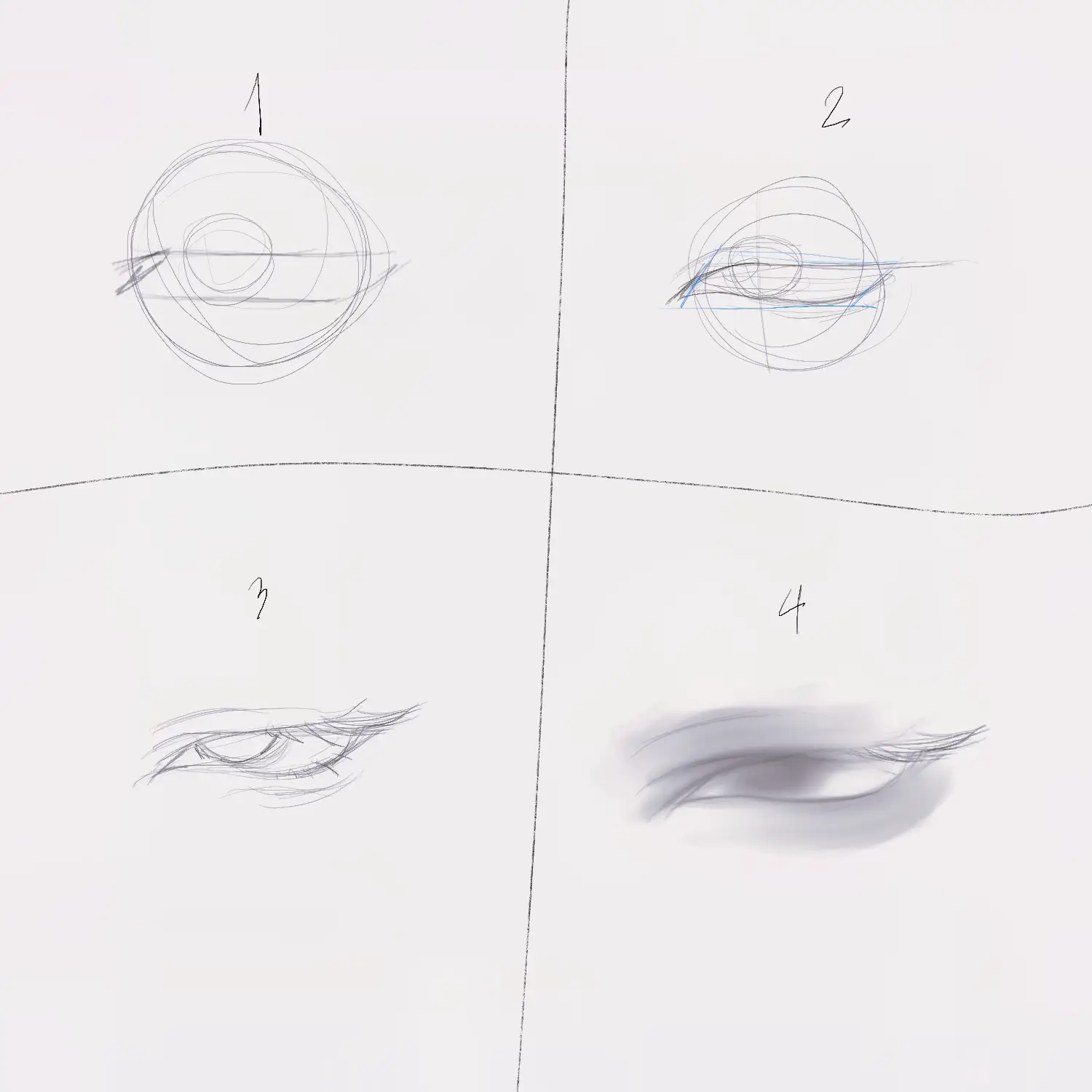 How to Draw Anime Eyes 3 Different Ways ✍️ , How To Draw A Nose