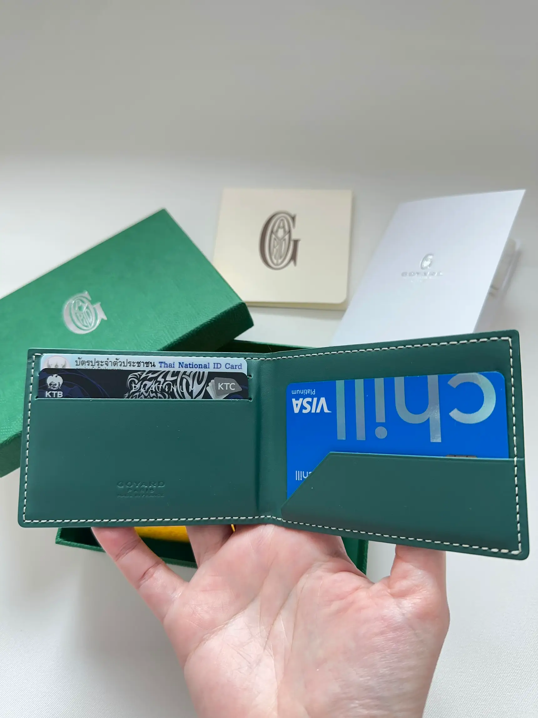 Goyard Porte-Cartes Insert Card Wallet
