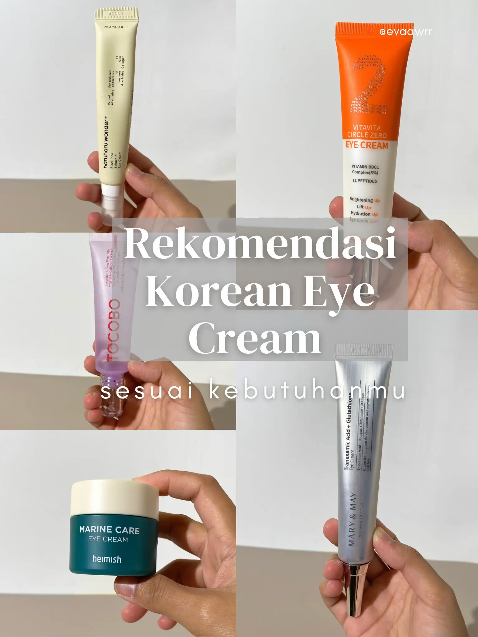 rekomendasi eye cream korea Pencarian Lemon8