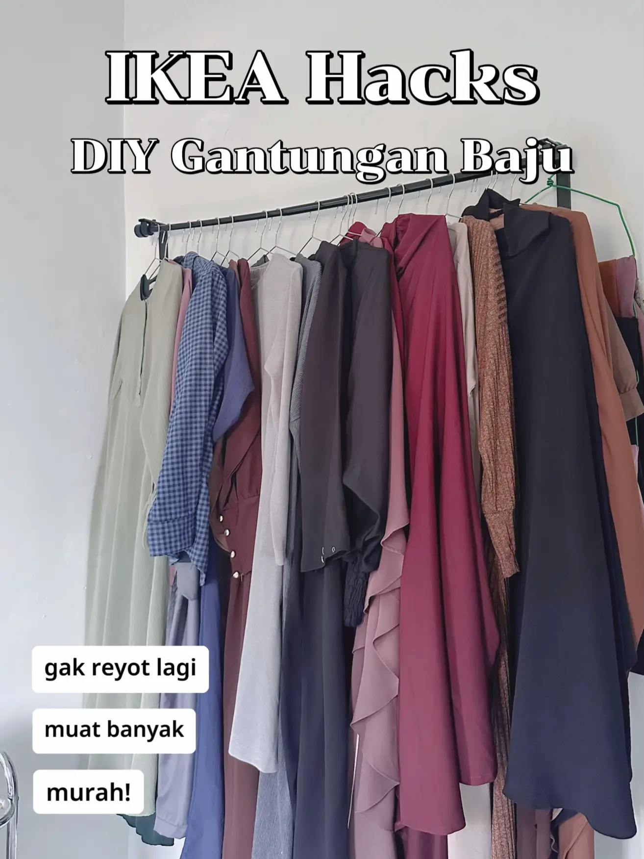 Ampaian baju online diy