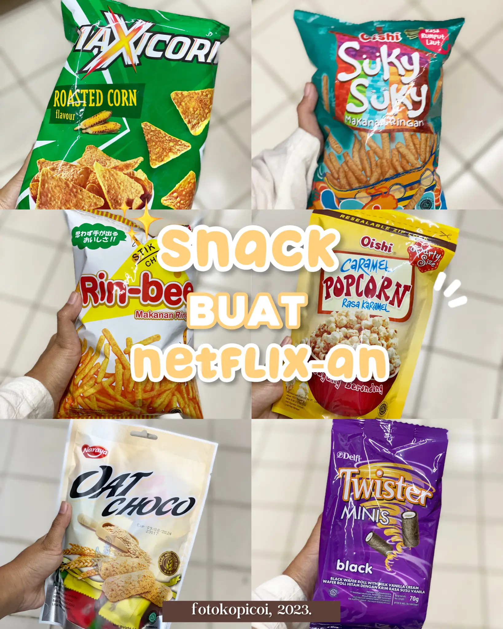 6 SNACK PALING COCOK BUAT NETFLIXAN! Galeri diposting oleh Review