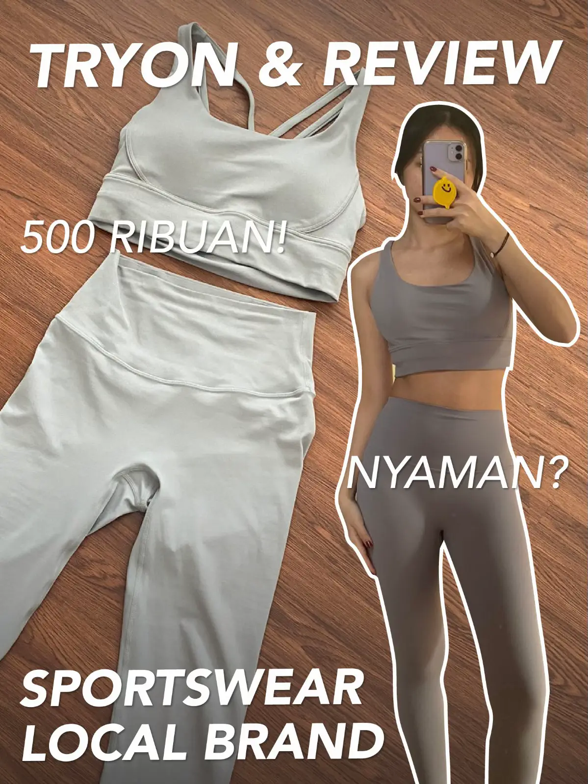 REKOMENDASI SPORT OUTFIT, ONLY 80K?!🤩😱♥️, Galeri diposting oleh  nasyasalsa