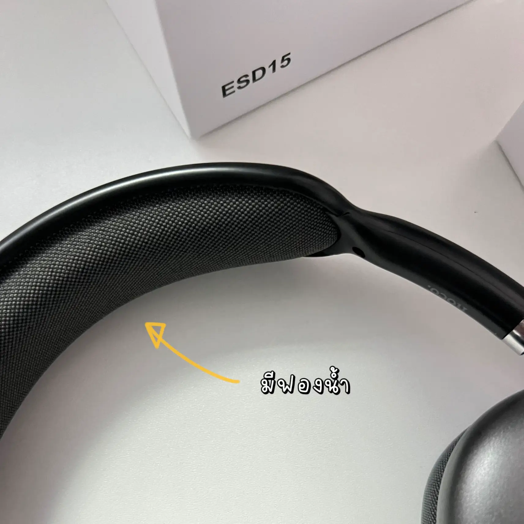 รีวิวหูฟัง headphone hoco esd15 | แกลเลอรีที่โพสต์โดย oohhero | Lemon8