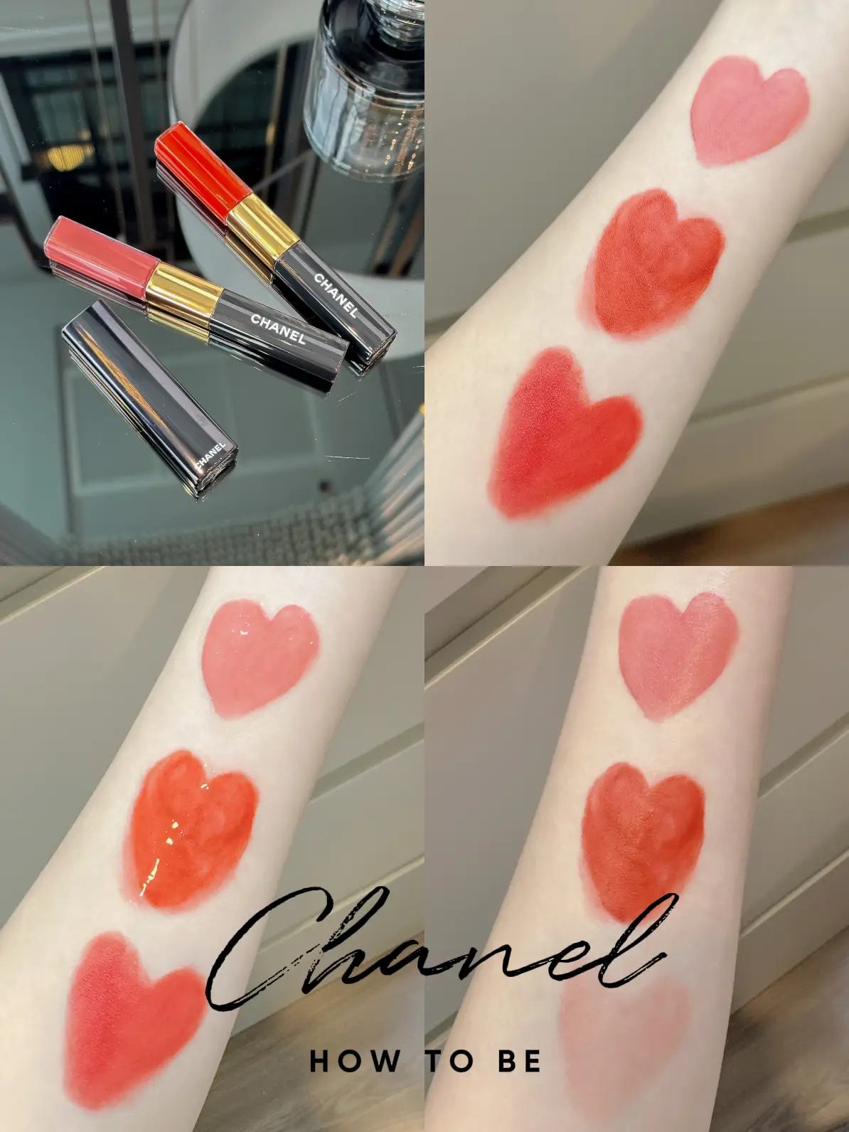 Review of Lip Chanel. Beautiful colors like shouting!💄