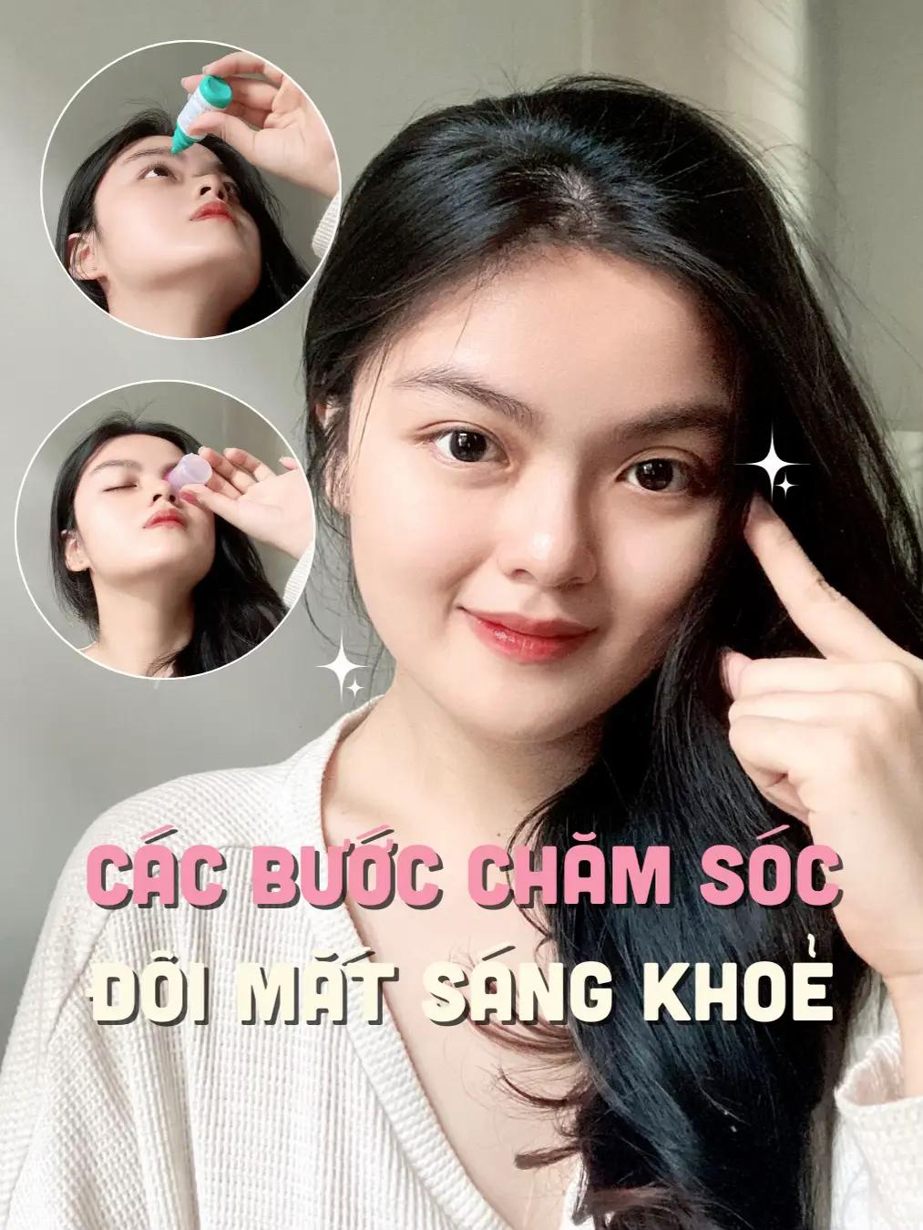 Các bước chăm sóc đôi mắt khỏe mạnh✨👀 | Gallery posted by I'm Dora✨ |  Lemon8