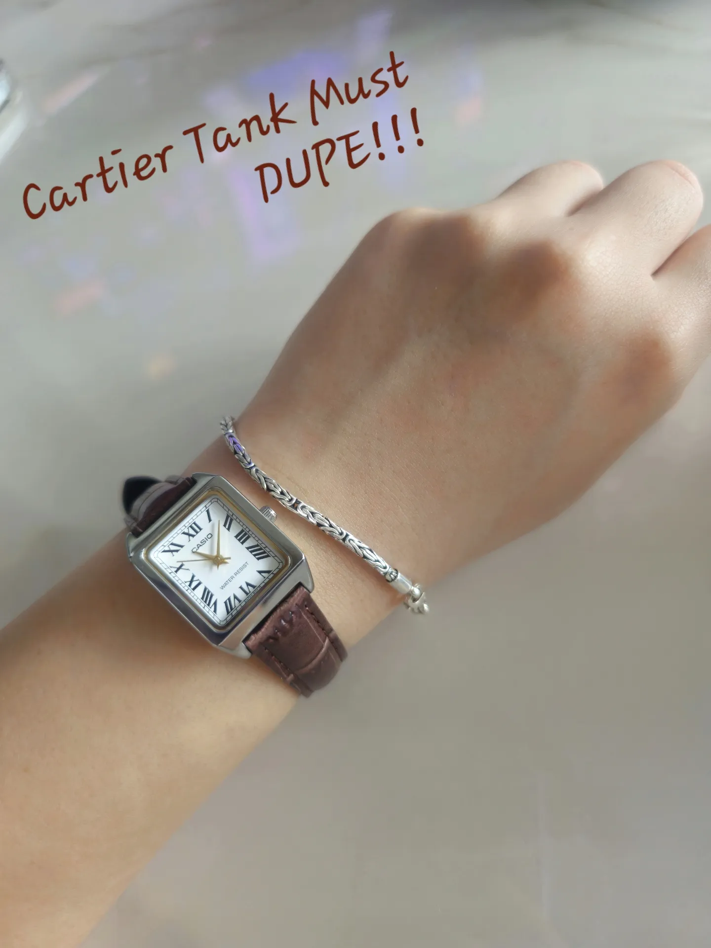 CARTIER TANK MUST WATCH DUPE Gallery posted by Sharmaine Lemon8