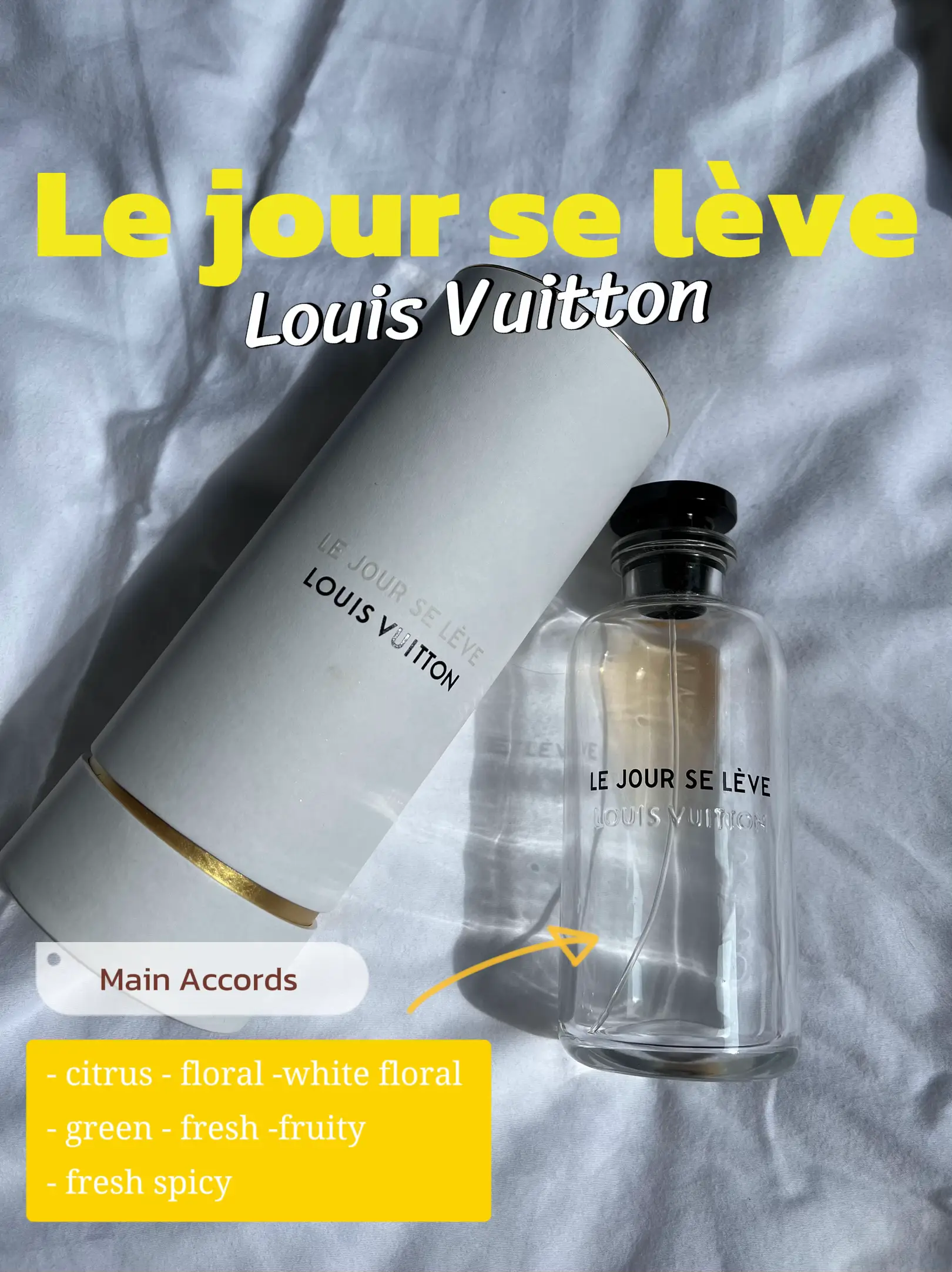 LOUIS VUITTON EDP Miniature Collection Lot Of 3 Le Jour Se Leve