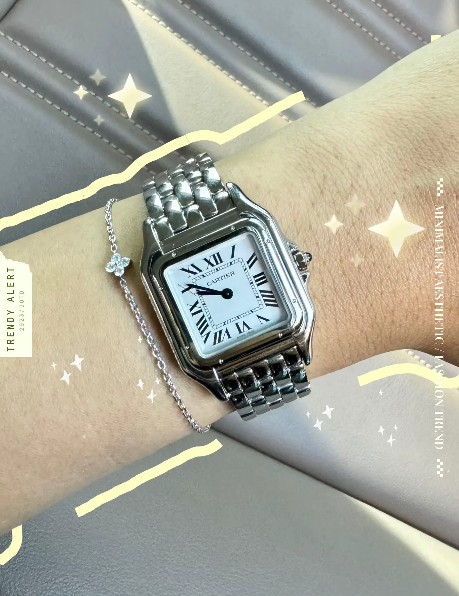 Panthere De Cartier watch ⌚️ไซส์ Medium สวยรับข้อมาก | Somying  