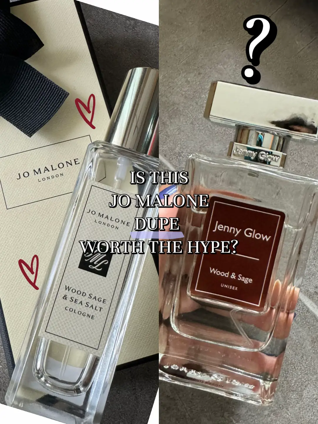 Jenny glow perfume online dupe list