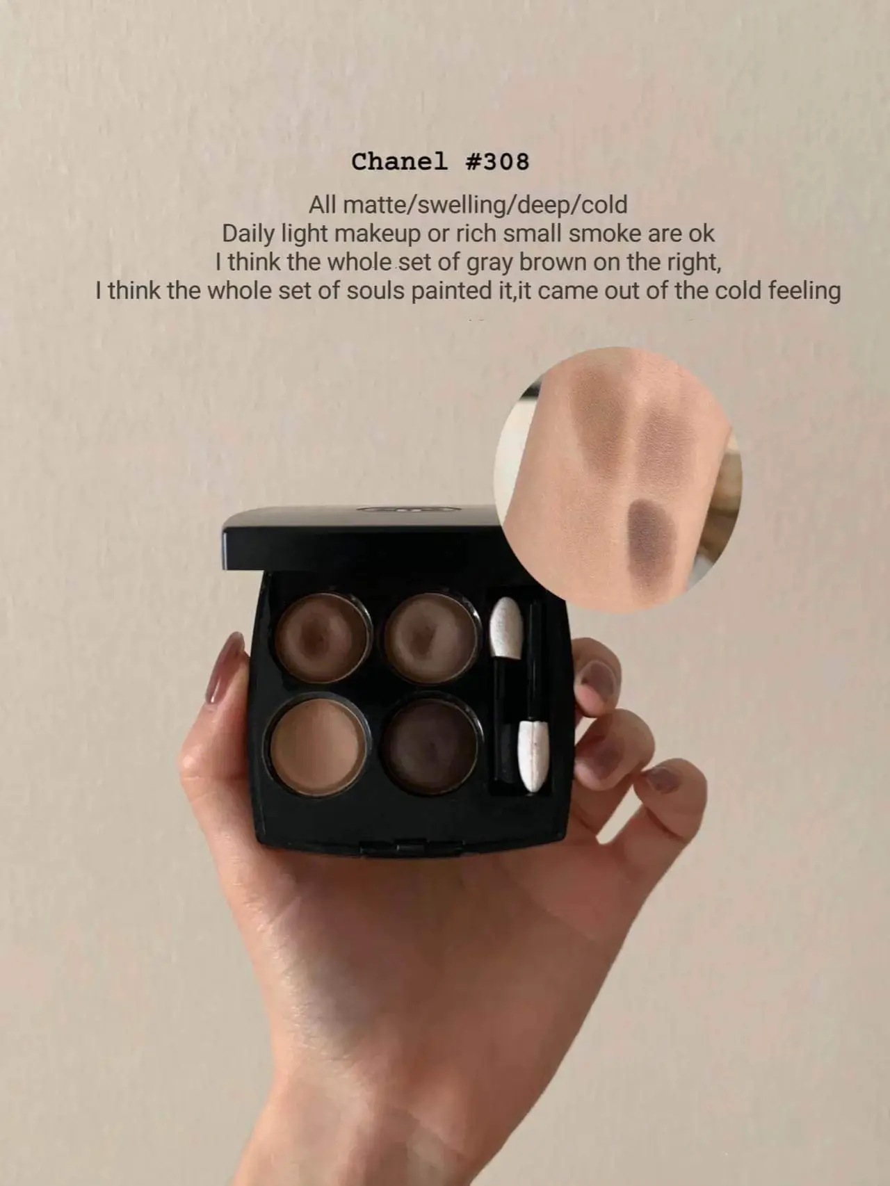 Chanel eye shadow 308, Beauty & Personal Care, Face, Makeup on