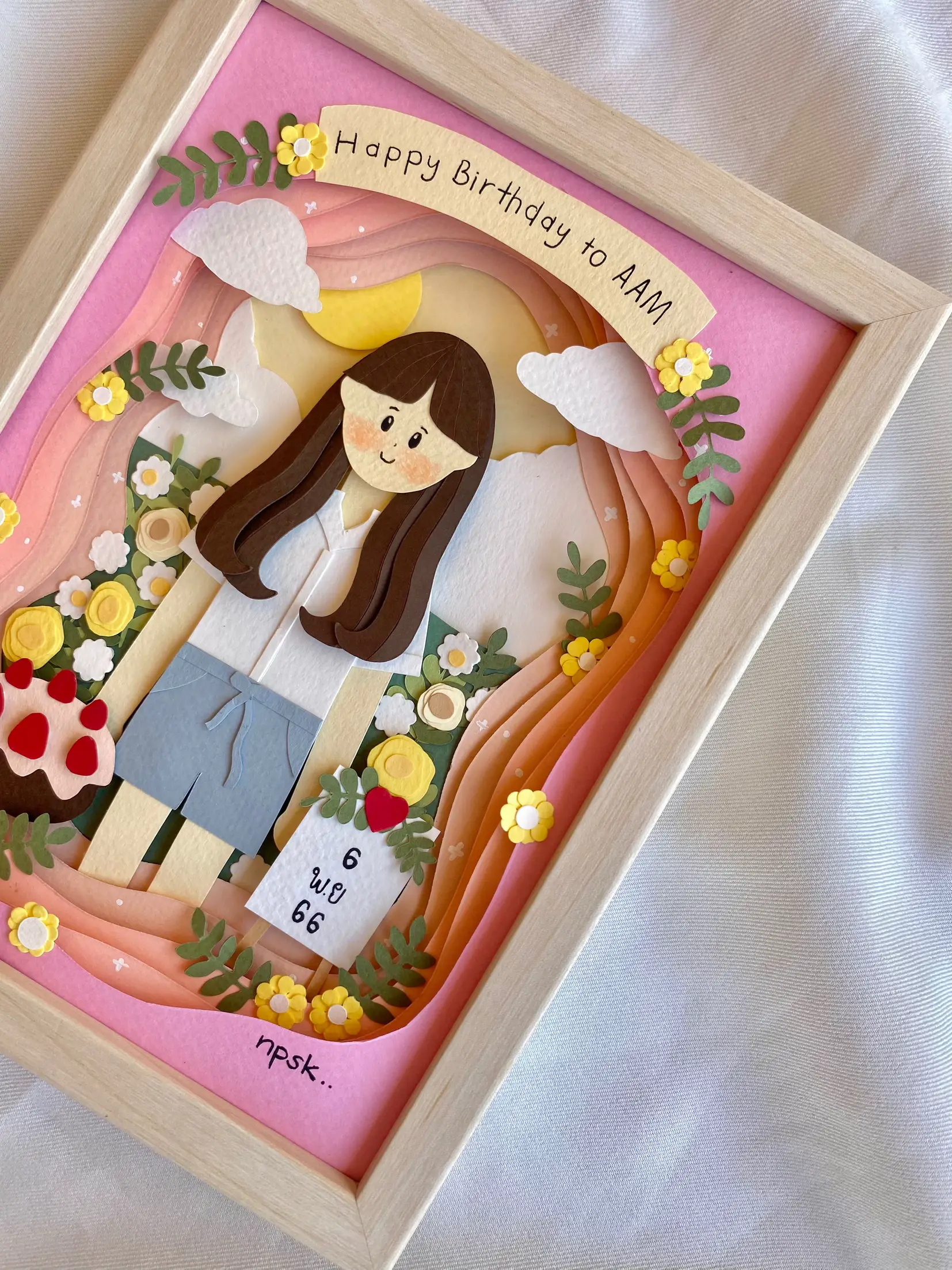 Handmade picture frame gift 💗💖✂️, Gallery posted by Myfavorcraft