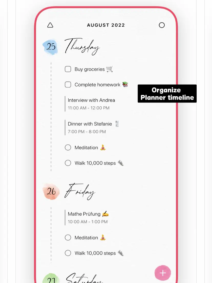 Aesthetic Planner /Diary Apps 😍 Galeri diposting oleh