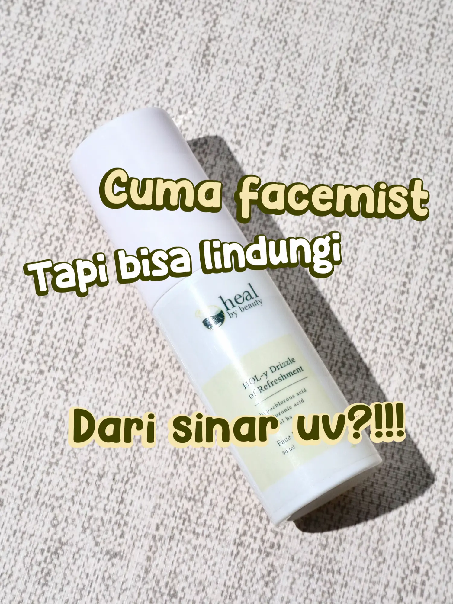 CUMA FACEMIST TAPI BSA LINDUNGIN DARI SINAR UV ⁉️ | Hirumi Kun の 