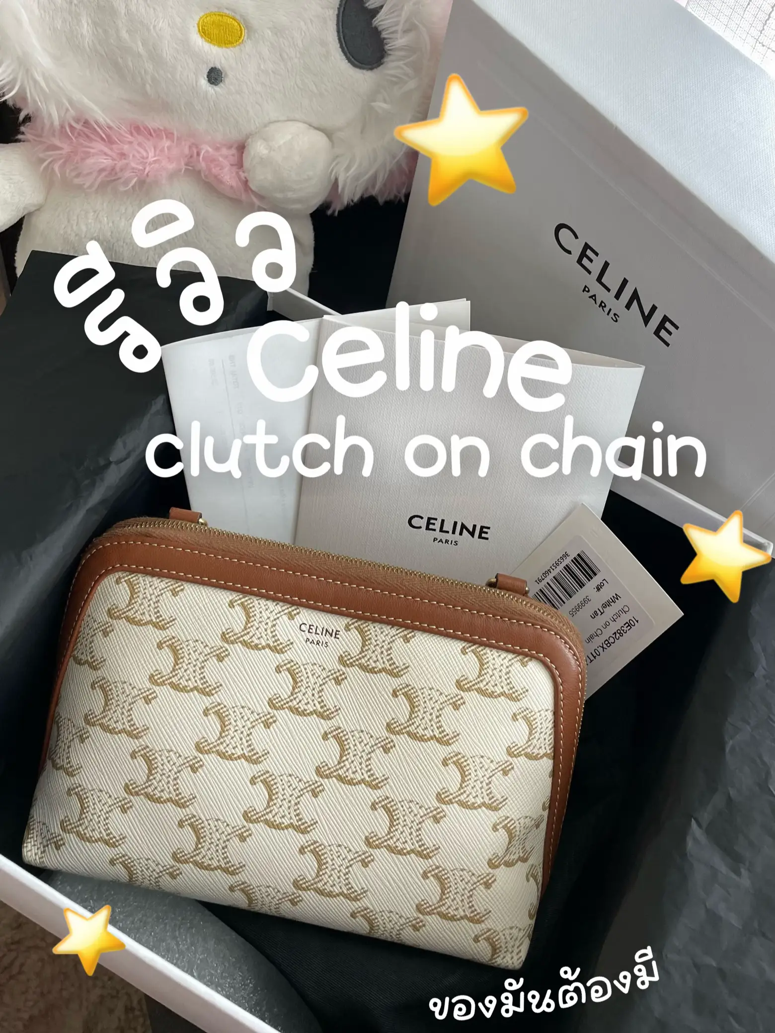 ⭐My Celine Clutch on Chain 👀 Super Quite Tiny Bag 〰️ | Gallery