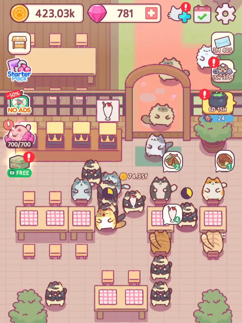 Snack Bar Game Review🐱 | Gallery posted by Milk Chalita | Lemon8