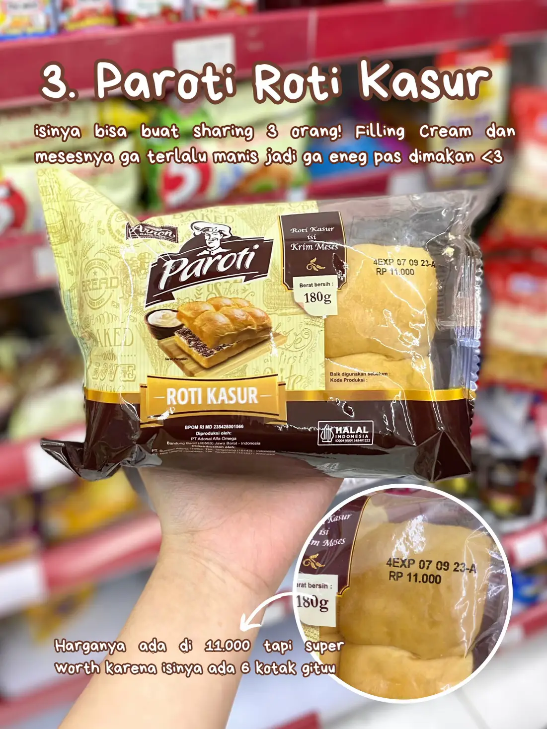 TOP 3 ROTI & CAKE MINIMARKET🍞✨ | Gallery posted by Celine | Lemon8