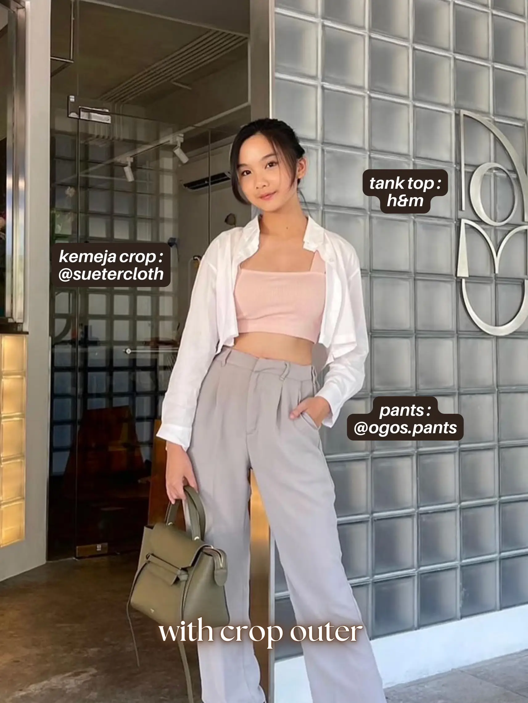 5 Outfit Tank Top Dinda Mahira, Nyaman Buat Hangout Saat Cuaca