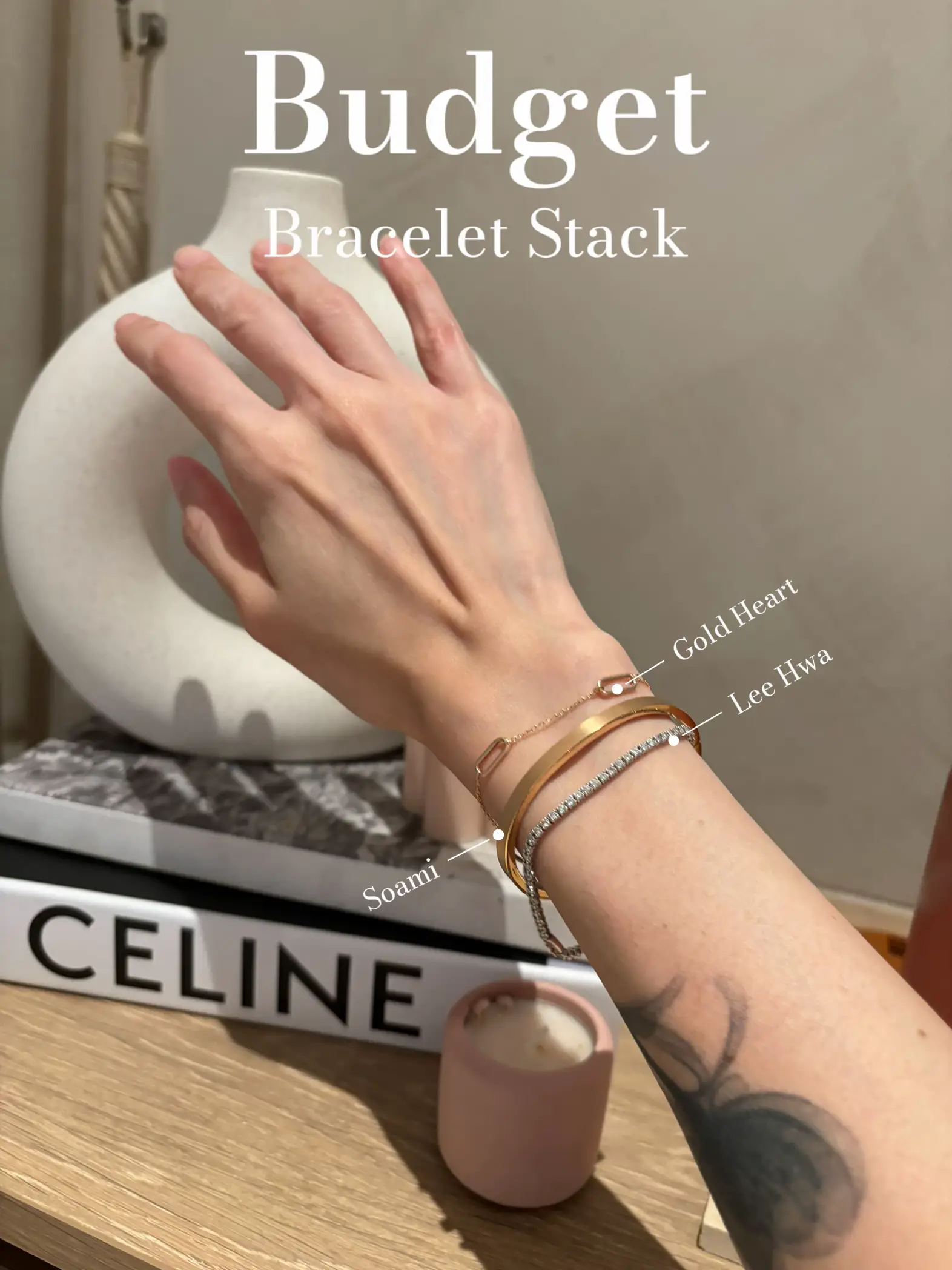 Gifted myself two bracelets to stack for my promotion at work