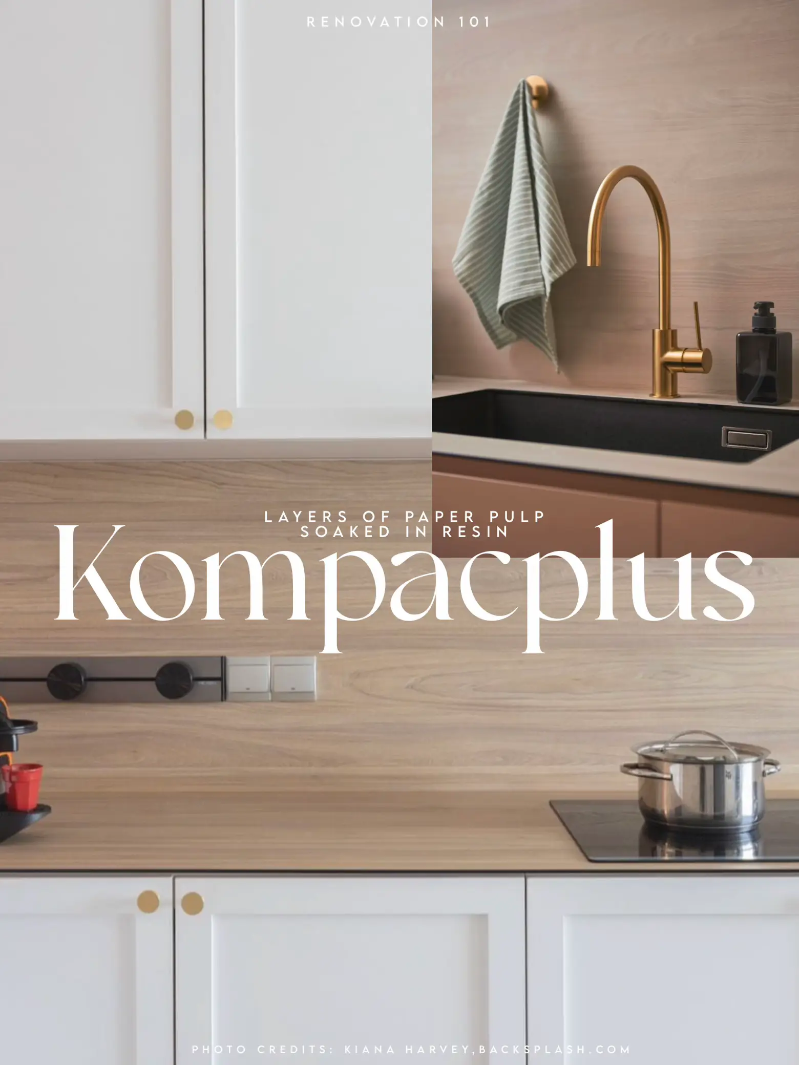 Kitchen Sink Cover - Work with More Space - KompacPlus