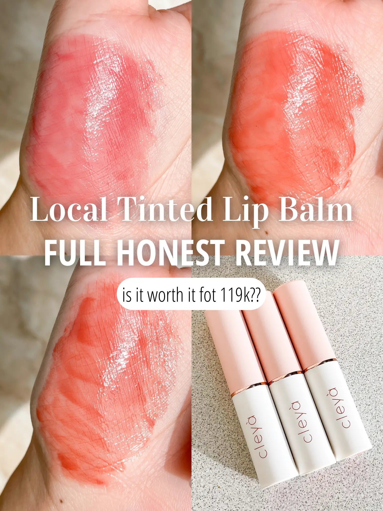 HONEST REVIEW: local tinted lip balm 🫦, Gallery posted by Natalia