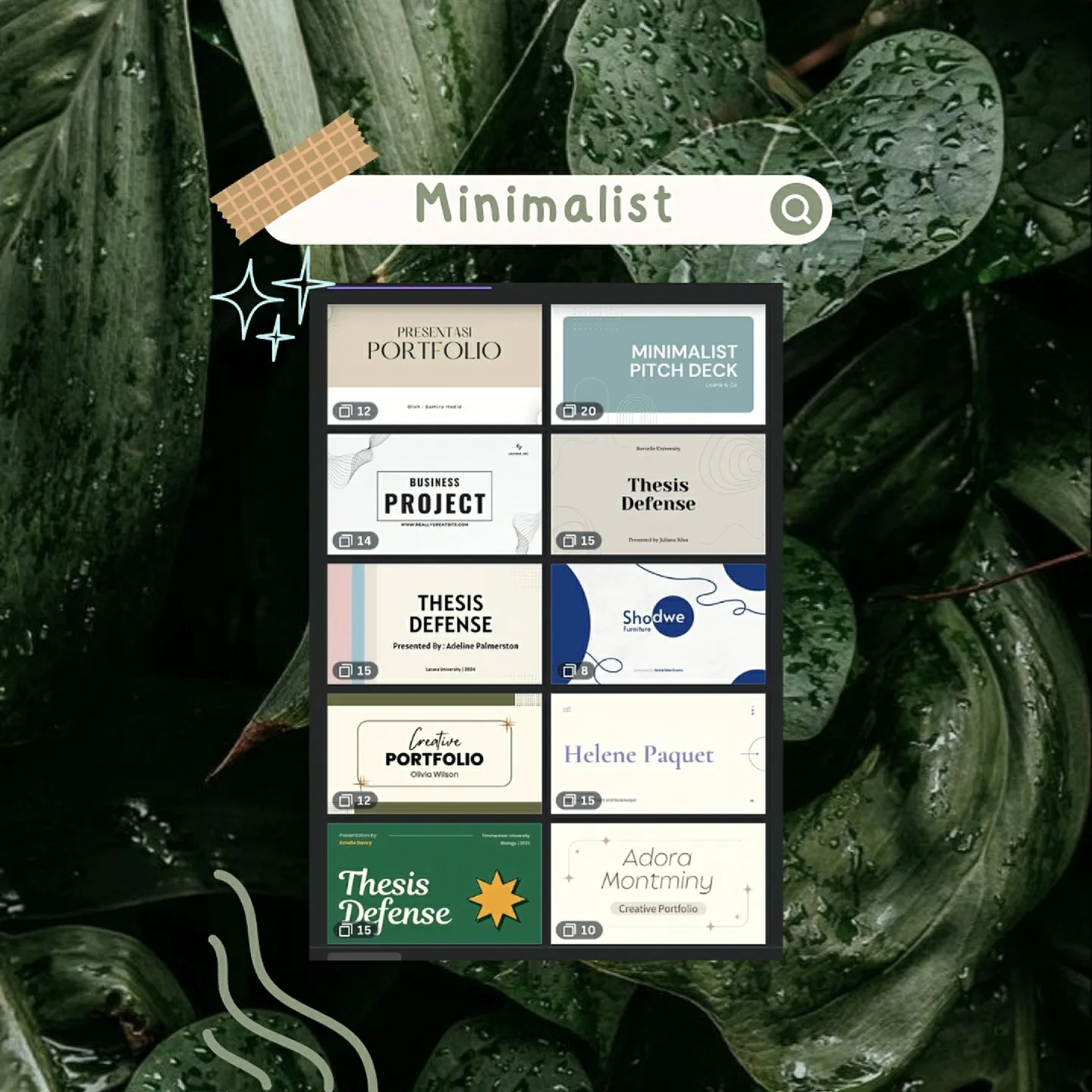 Template ppt canva aesthetic galeri diposting oleh bovver lemon8