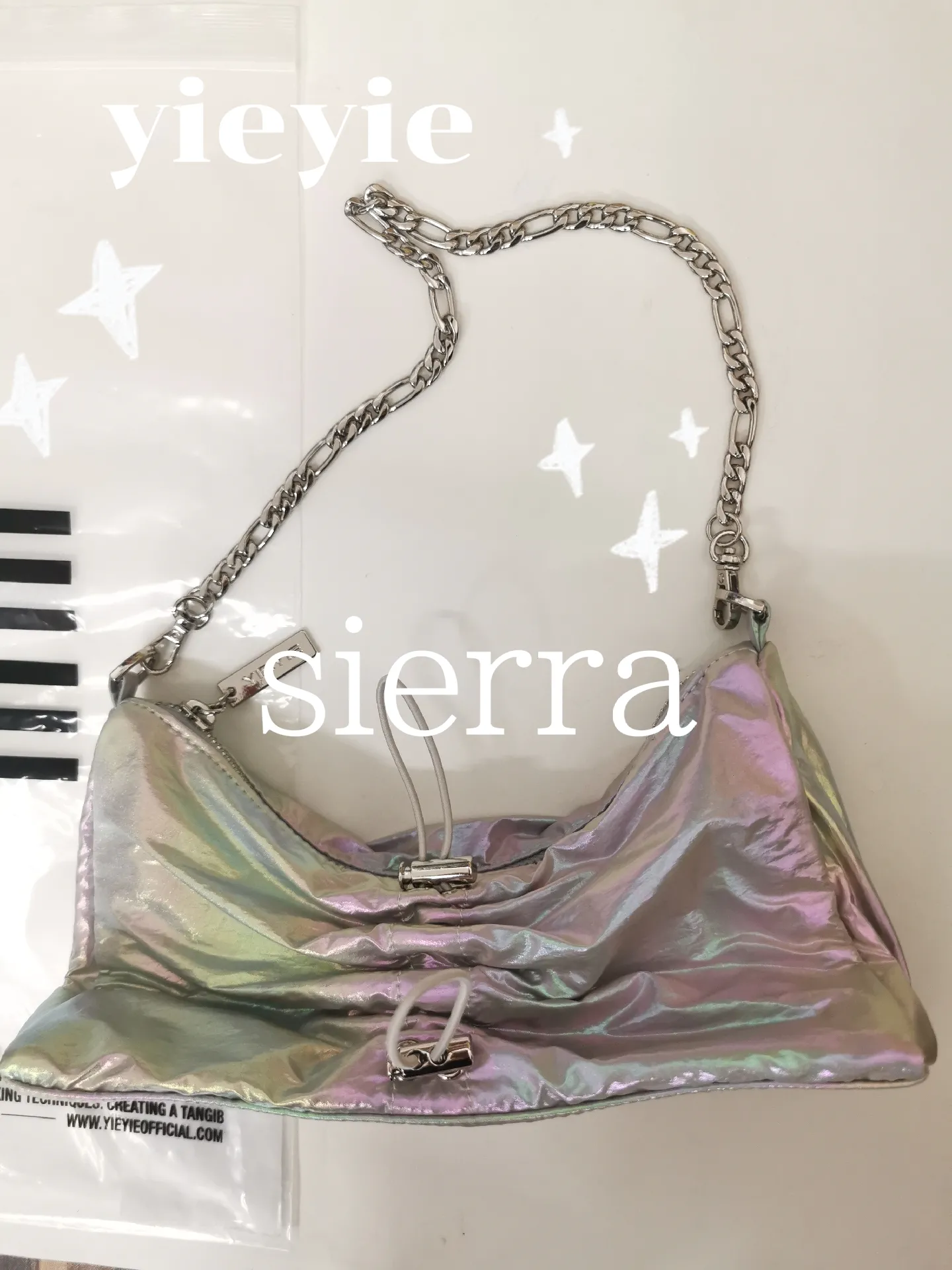 Review yieyie sierra bag opal color | Gallery posted by achichada