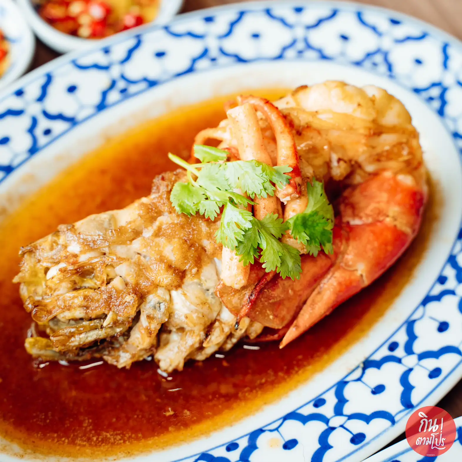กุ้งแม่น้ำทอดเกลือ เมนูเด็ดประจำร้านกุ้งทองซีฟู้ด | แกลเลอรีที่โพสต์โดย ...