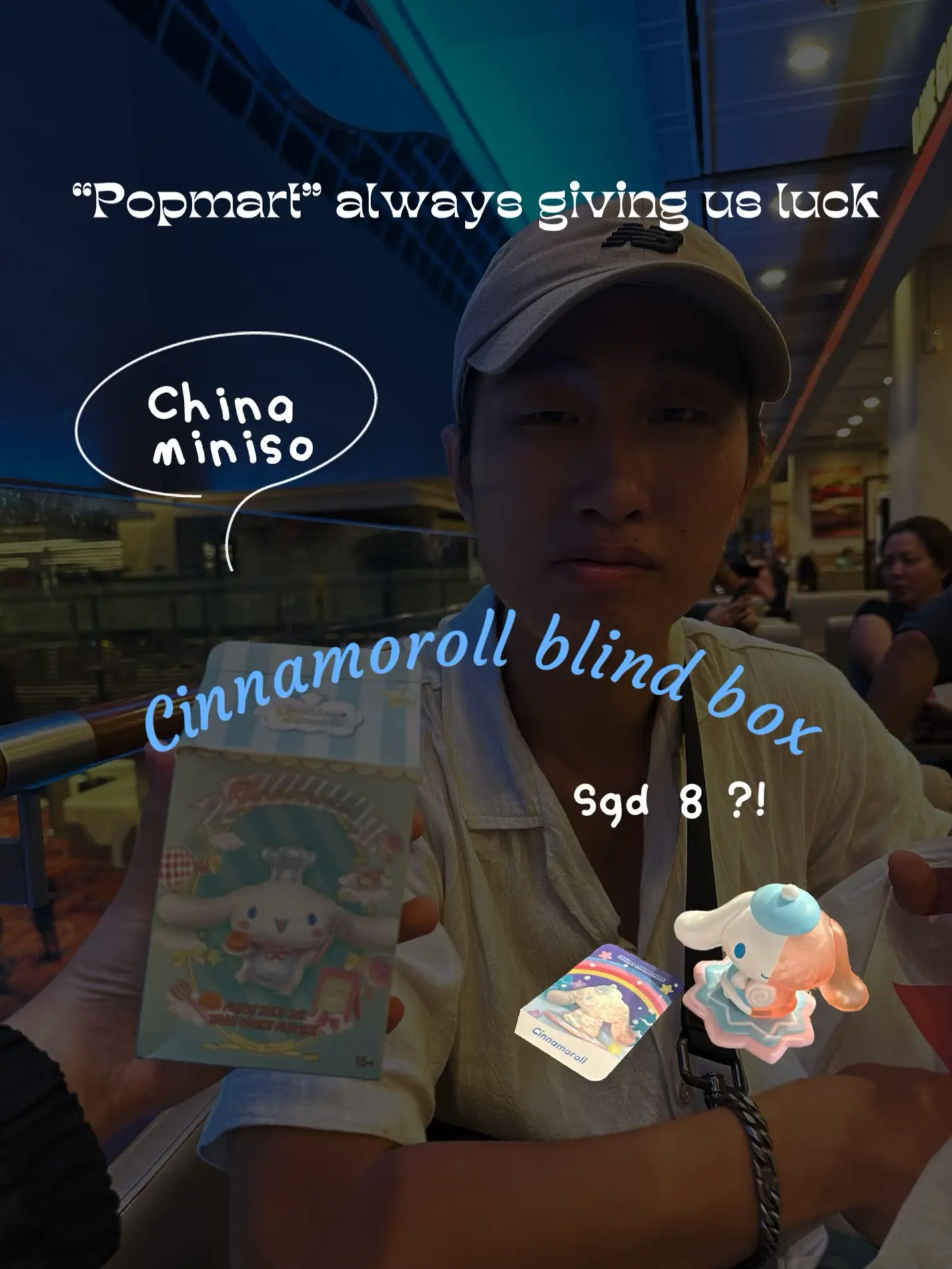 Authentic Sanrio x Miniso - Three Sides of Cinnamoroll
