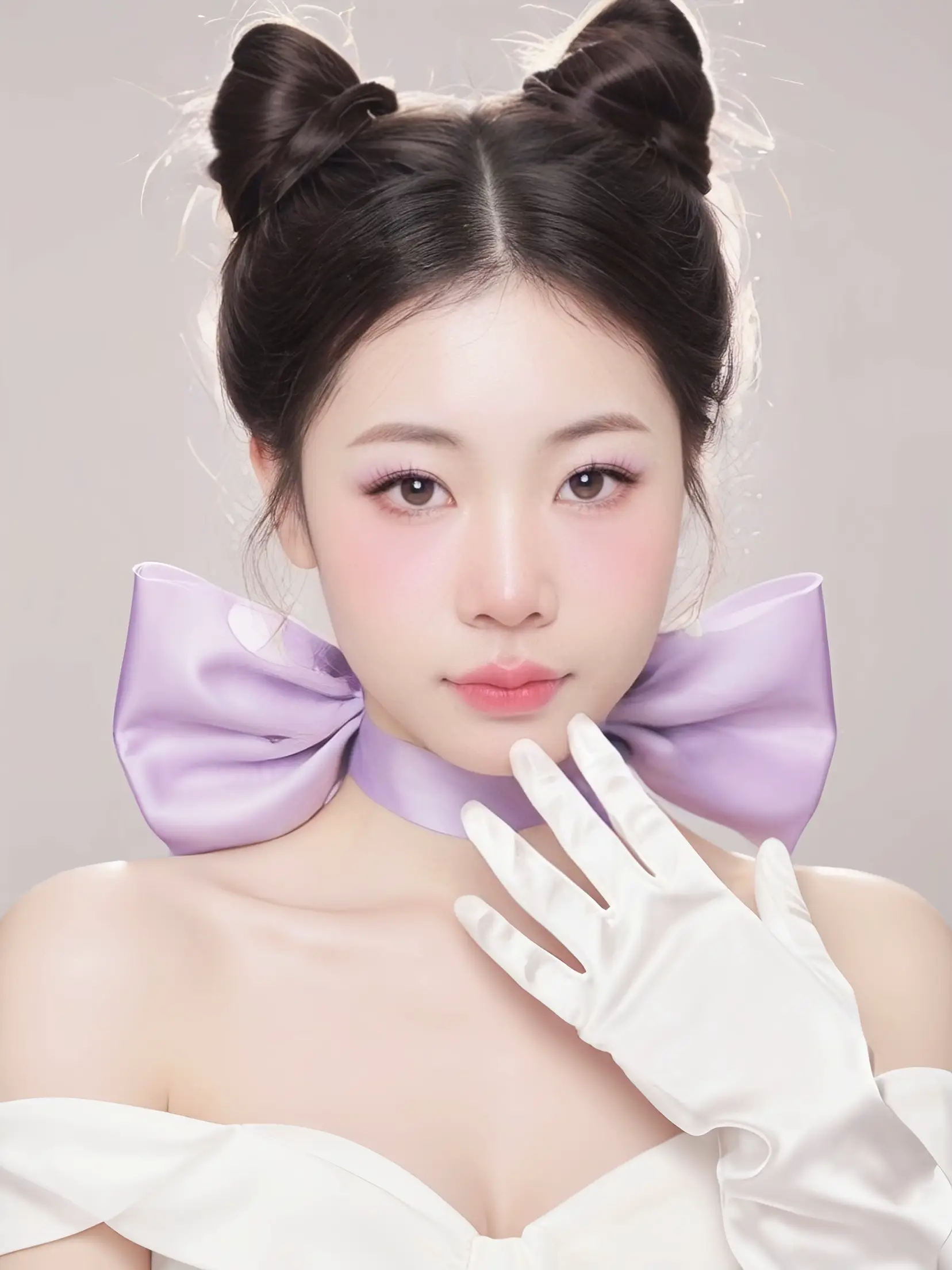 招き猫♡ピンク三毛さくら✨️オルゴナイト おもろい 