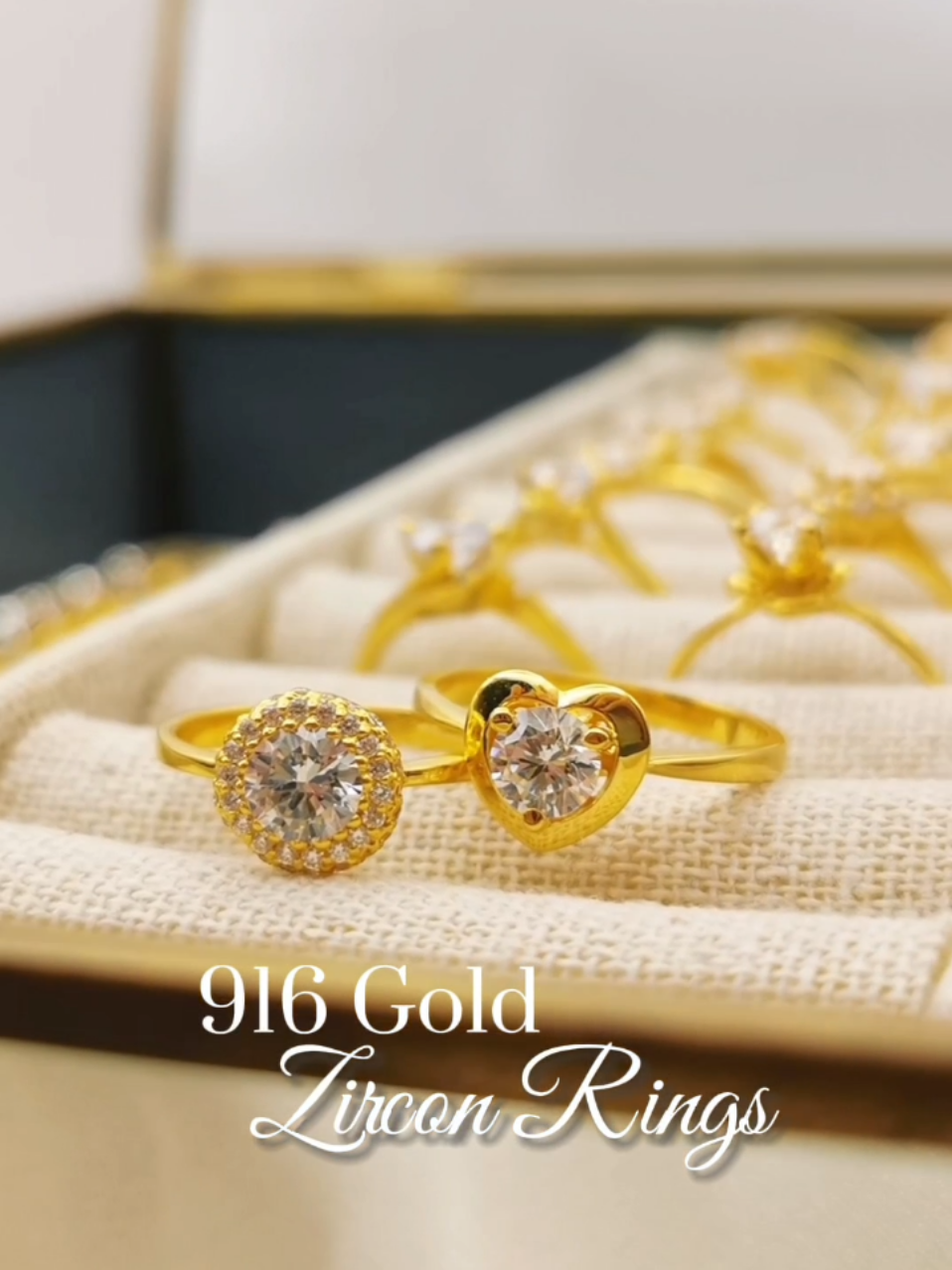 916 gold clearance ring design