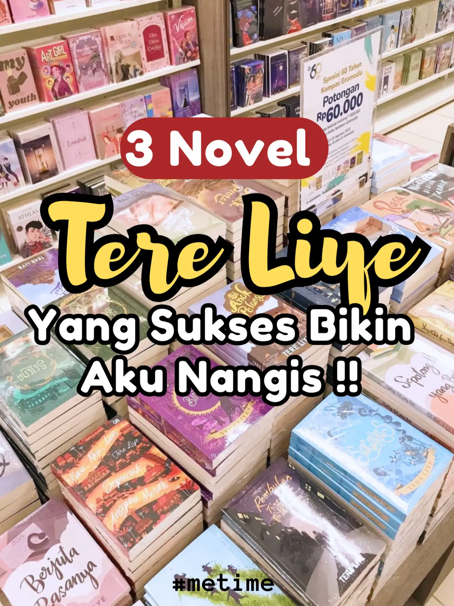 Rekomendasi Novel Romance Tere Liye - Pencarian Lemon8