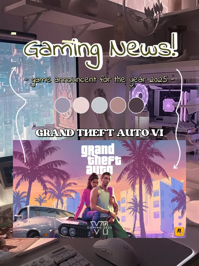 GTA 6 Game Cover Poster