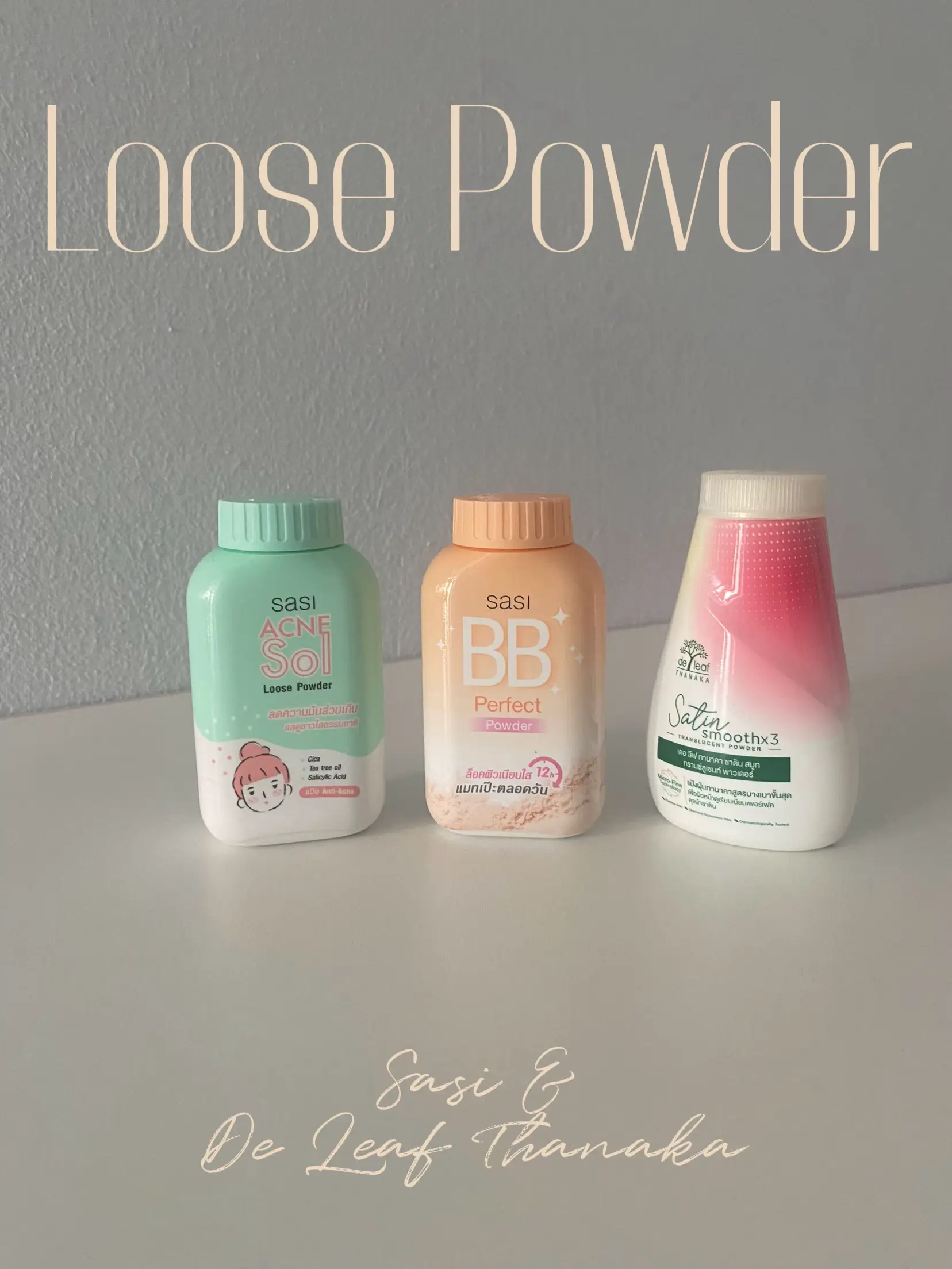 Review : Sasi BB Perfect powder