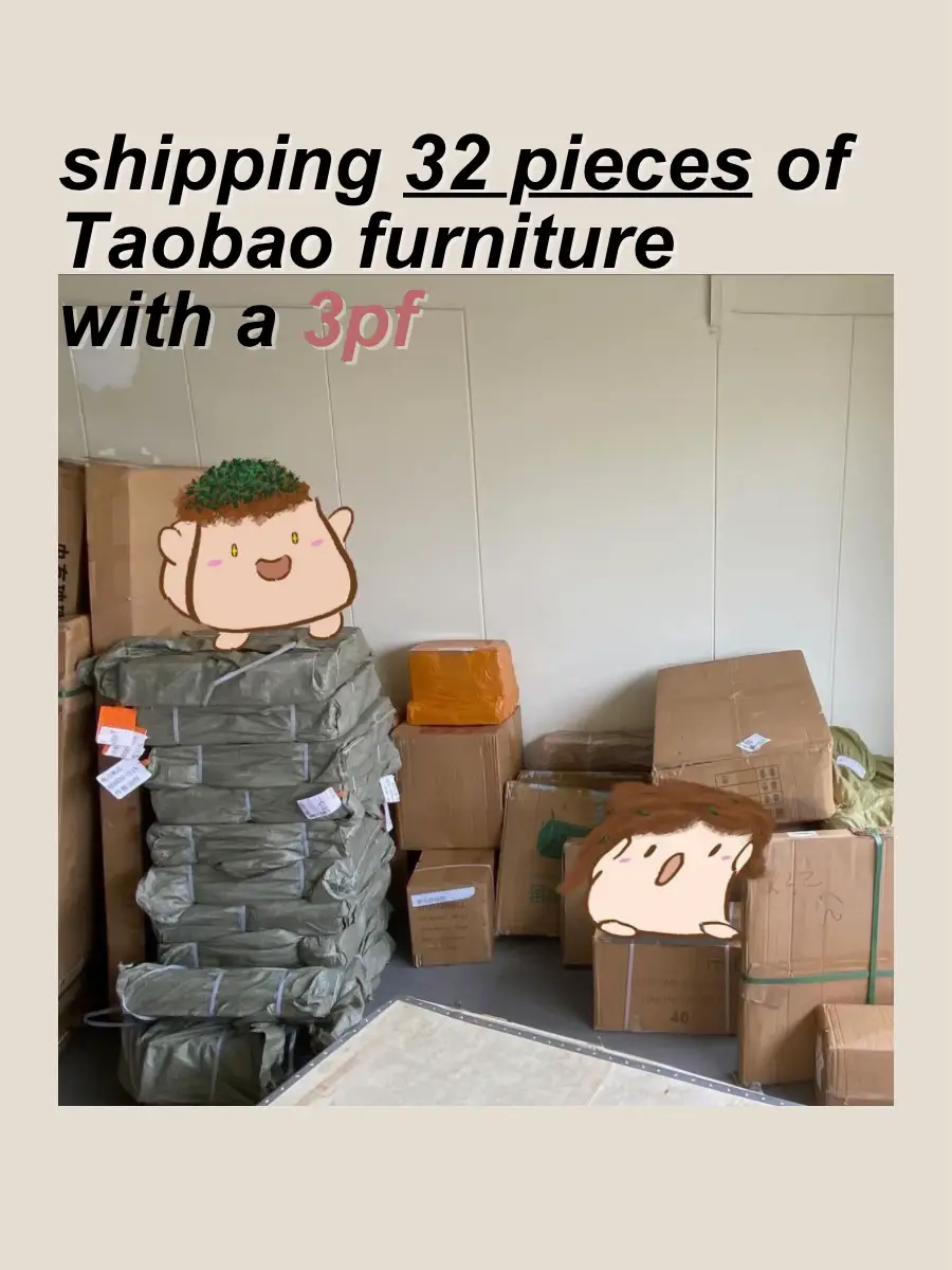 shipping taobao furniture with 3pf - the impt qns's images