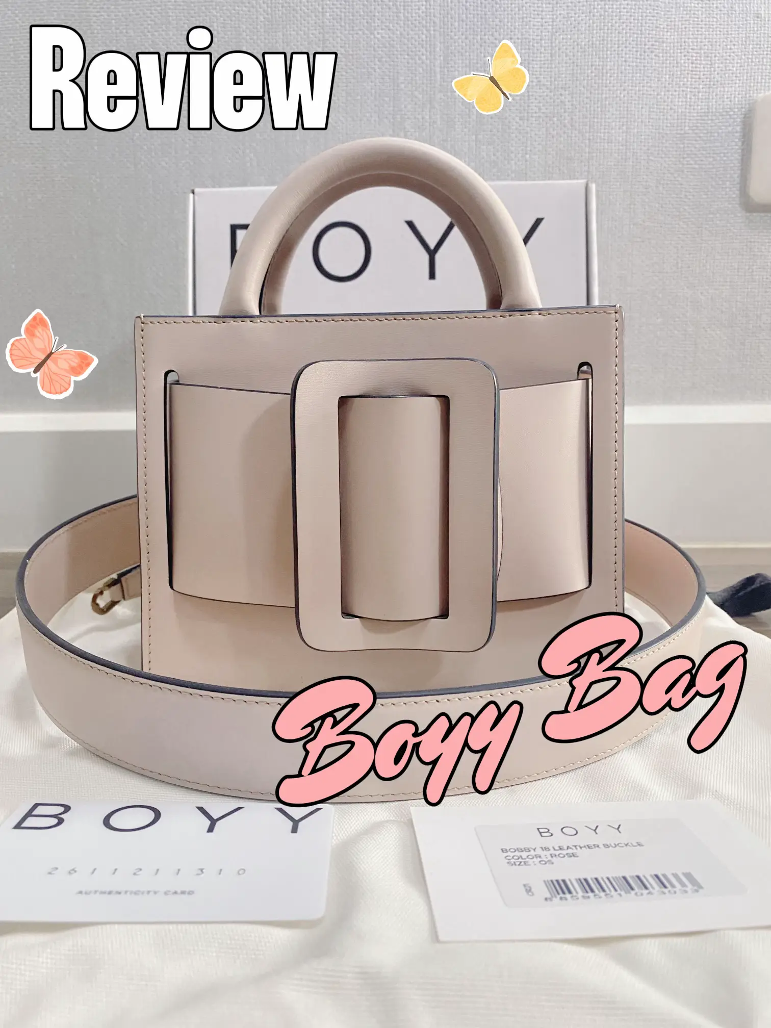 Boyy Bobby 18 Bag in Rose