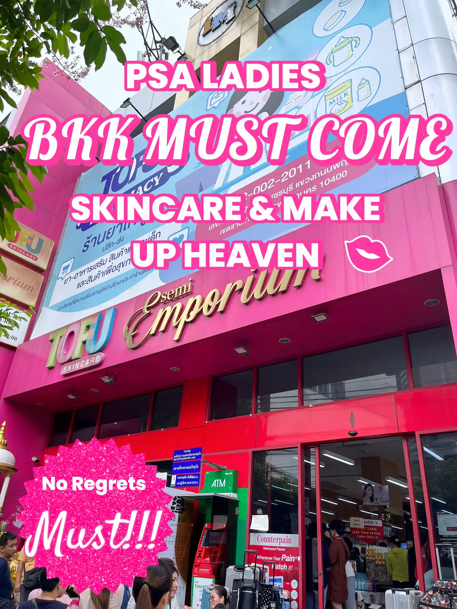 BKK MUST COME‼️Skincare+makeup heaven @ good price😍's images