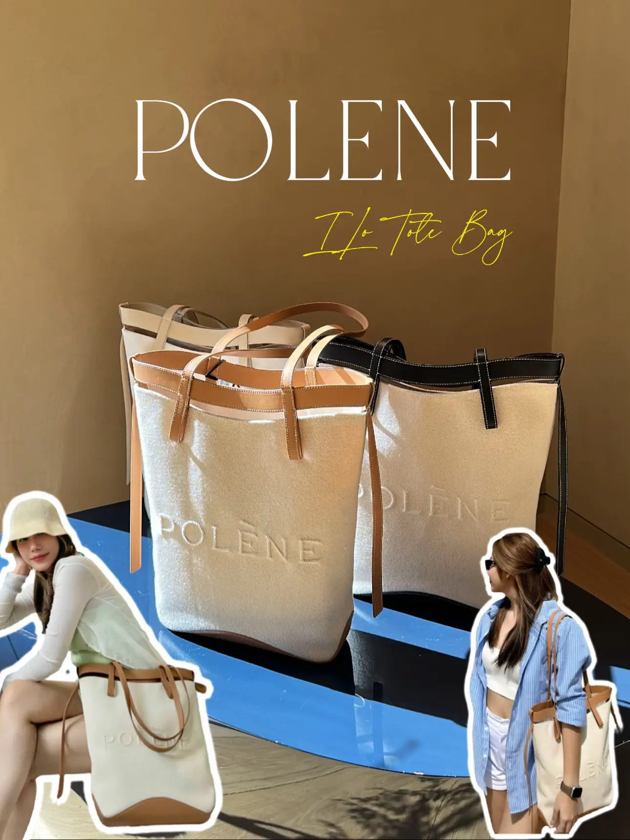 POLENE•ILOのトートバッグ、価格は数千ドル!! 🛍️✨ | JUDYb. 🌷が投稿したフォトブック | Lemon8